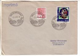 GOOD SWITZERLAND Postal Cover To GERMANY 1986 - Good Stamped: Pro Patria - Briefe U. Dokumente