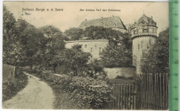 Schloss Burgk A. D. Saale – Der Hintere Teil Des Schlosses Verlag: A. Langheinrich Nachf. Plauen,  Postkarte - Gera