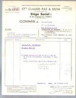 Courrier Commercial Claude Paz Silva - Electricité & Gaz Rares - 22-10-1948 Pour SATCIE / SPAER Marseille - Electricidad & Gas