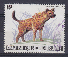 Burundi 1983 Mi. 1608     85 Fr Tier Animal Tüpfelhyäne Hyena WWF Panda Issue Genuinely Used !! - Used Stamps