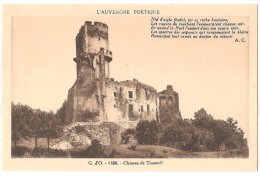 Delcampe - Dépt 63 - VOLVIC - Château De Tournoël - ("L'AUVERGNE POÉTIQUE") - Volvic