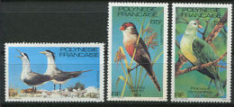 POLYNESIE 1981 - Oiseaux (Yvert 168/70) Neuf ** (MNH) Sans Trace De Charniere - Unused Stamps