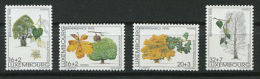 LUXEMBOURG 1995 - Arbre, Tilleul, Marronnier, Chene, Bouleau (Yvert 1330/33) Neuf ** (MNH) Sans Trace De Charniere - Neufs