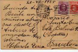 1132 Postal Antwerpen 1925 Belgica - Lettres & Documents