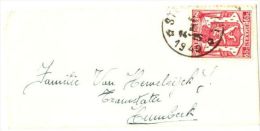 Tiny Envelope Sent To Humbeek, 1949 - & Envelope - Briefe U. Dokumente