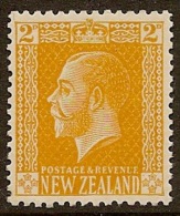 NZ 1916 2d KGV Reversed Cowan CP K18f HM X#ID1 - Unused Stamps