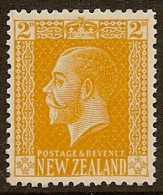 NZ 1916 2d KGV Reversed Cowan CP K18f HM X#ID1 - Nuovi