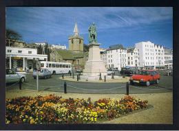 RB 956 - Judges Postcard - Albert Statue & St Peter Port Parish Church - Guernsey Channel Islands - Guernsey
