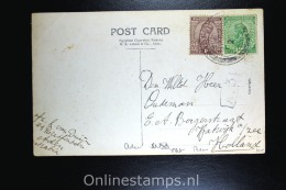 India: Picture Postcard Of Aden With Stamps Of India , To Katwijk Holland - 1902-11 King Edward VII