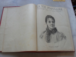 La Vie Populaire  Album Relier N° 8  Année 1889 N°79 A 104 - Magazines - Before 1900