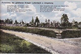 LUTTERBACH (Haut-Rhin) FRIEDHOF-Cimetière Militaire-Krieg-Guerre 1914-1918- VOIR 2 SCANS - - Otros & Sin Clasificación