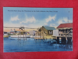 Florida > Key West & The Keys    Peaceful Spot On Waterfront   Linen    Not Mailed --ref 1115 - Key West & The Keys