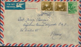 1959 Israel Tel Aviv X Roma - Lettres & Documents