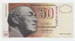 Finland 50 Markkaa 1986 (1991) VF++ P 118  (Litt. A) - Finlandia