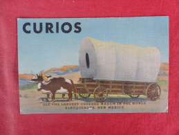 New Mexico > Albuquerque Largest Covered Wagon  Linen Not Mailed  -ref 1116 - Albuquerque