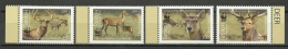 Tajikistan, Tadjikistan WWF 2009 / Deer / Set 4 Stamps - Vaches