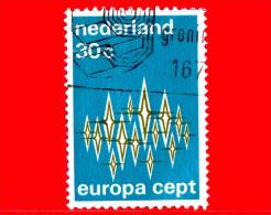 OLANDA - Nederland - 1972 - Europa - C.E.P.T.- 30 C. • Scintille - Oblitérés