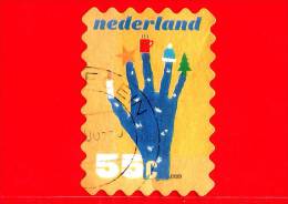 OLANDA - Nederland - 1999 - Natale - Christmas - Noel - Navidad - Mano - 55 - Gebruikt