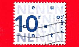 OLANDA - Nederland - Usato - 2002 - Serie Ordinaria - Numeri - "NL" Multiple - 10 - Gebraucht