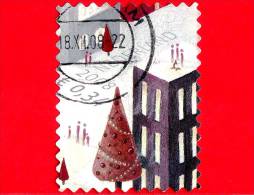 OLANDA - Nederland - 2008 - Francobolli Di Dicembre - Natale - Christmas - Albero E Palazzo - 0.34 - Used Stamps