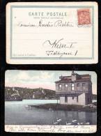 France LEVANT 1906 Picture Postcard Constaninople To Austria - Covers & Documents