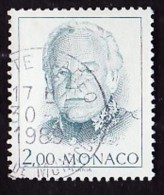 MONACO  1989  -  Y&T   1671 -  Prince Rainier 2f -  Oblitéré - Used Stamps