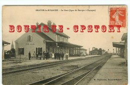 45 - BEAUNE La ROLANDE < Visuel RARE < Gare Coté Voies - Train Chemin De Fer  - Treno - Railway Station - Bahnhof - Beaune-la-Rolande