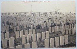 CPA MILITARIA CIMETIERE MILITAIRE  CIMETERY BELGIUM De TYNECOT BELGIQUE Pas Voyagé - War Cemeteries