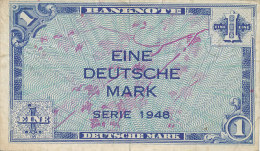 BILLETS  -ALLEMAGNE - EINE DEUTSCHE MARK  TYPE 1948 - 1 Mark