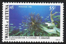 Wallis Et Futuna : Faune Et Flore Pélagiques : Comatules (Comatulida) - Groupe De Crinoïdes (Echinodermes)- - Unused Stamps