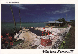 Samoa, Upolu, West Coast Road, Fresh Water-pool,circule Non - Samoa