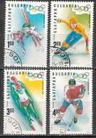 BULGARIA / BULGARIE - 1994 - Jeux Olimpiques Hiver - Lilehammer´94 - 4v Obl. - Invierno 1994: Lillehammer