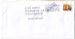 GOOD SWITZERLAND Postal Cover To GERMANY 2001 - Good Stamped: Wine - Lettres & Documents