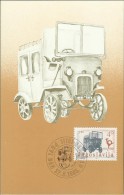 80 Years Of The 1st Automobile Transport Mail And Passengers In Montenegro, Beograd, 27.5.1983., Yugoslavia, MC - Cartes-maximum