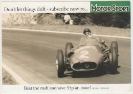 OLDTIMER RACING CAR (Motor-Sport Promotion Postcard) - Grand Prix / F1