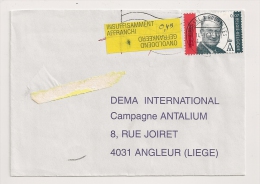 LETTRE BRIEF MVTM 3131 0.07€ Seul Sur Lettre / Alleen Op Brief - 1993-2013 Rey Alberto II (MVTM)