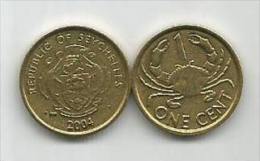 Seychelles 1 Cent 2004. High Grade - Seychellen