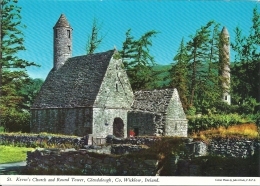 St. Kevin´s Church And Round Tower, Glendalough, Co. Wicklow  Ireland  A-3402 - Cork