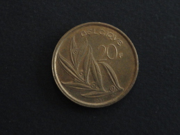 1981 - 20 Francs Baudouin Belgique - 20 Francs