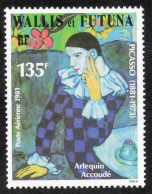 Wallis Et Futuna : Pablo PICASS "Arlequin Accoudé" - Peintre Espagnol - Art - Peinture -Cubisme 100 Ans De Sa Mort - - Unused Stamps