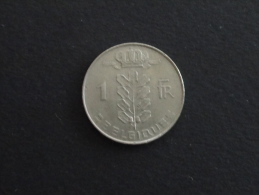 1975 - 1 Franc Belgique Légende Française  BAUDOUIN - 1 Franc