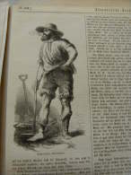 US California - Gold Hunter - Minengräber    Ca 1845  Engraving Gravure   1.ILZ1858.34 - Stampe & Incisioni