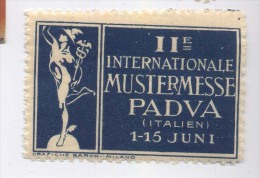 PADUA INTERNATIONAL MUSTERMESSE II - Revenue Stamps