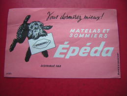 BUVARD EPEDA MATELAS ET SOMMIERS  SPRINGWALL   VOUS DORMIREZ MIEUX - M