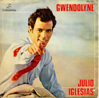 " Julio Iglesias. Gwendolyne " Disque Vinyle 45 Tours - Autres - Musique Espagnole