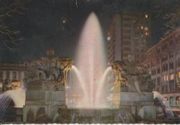 TORINO--DI NOTTE--PIAZZA SOLFERINO E FONTANA ANGELICA--FG-V - Lugares Y Plazas