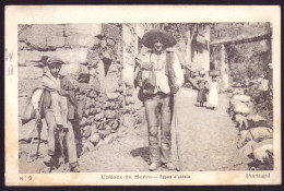 UNHAES/UNHAIS DA SERRA / COVILHÃ / CASTELO BRANCO / PORTUGAL.Costumes  Portugueses Tipos Da Aldeia. Postal Nº 9 - Castelo Branco