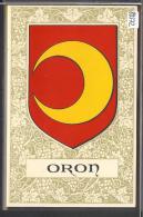 DISTRICT D´ORON /// ORON - ARMOIRIES DE LA COMMUNE - TB - Oron