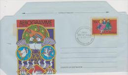 Australia 1979 Christmas Aerogramme First Day Of Issue - Aerogrammi