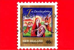 NUOVA ZELANDA - New Zealand - 2001 - Natale - Christmas - Noel - In Excelsis Gloria - 40 - Oblitérés